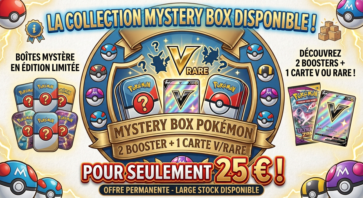 🎁 Mini Tin Mystère Pokémon – Édition Dresseur